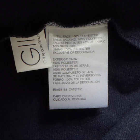 Tennessee Titans NFL Team apparel G-III Soft shell Women’s L Jacket Blue NWOT - Picture 3 of 8